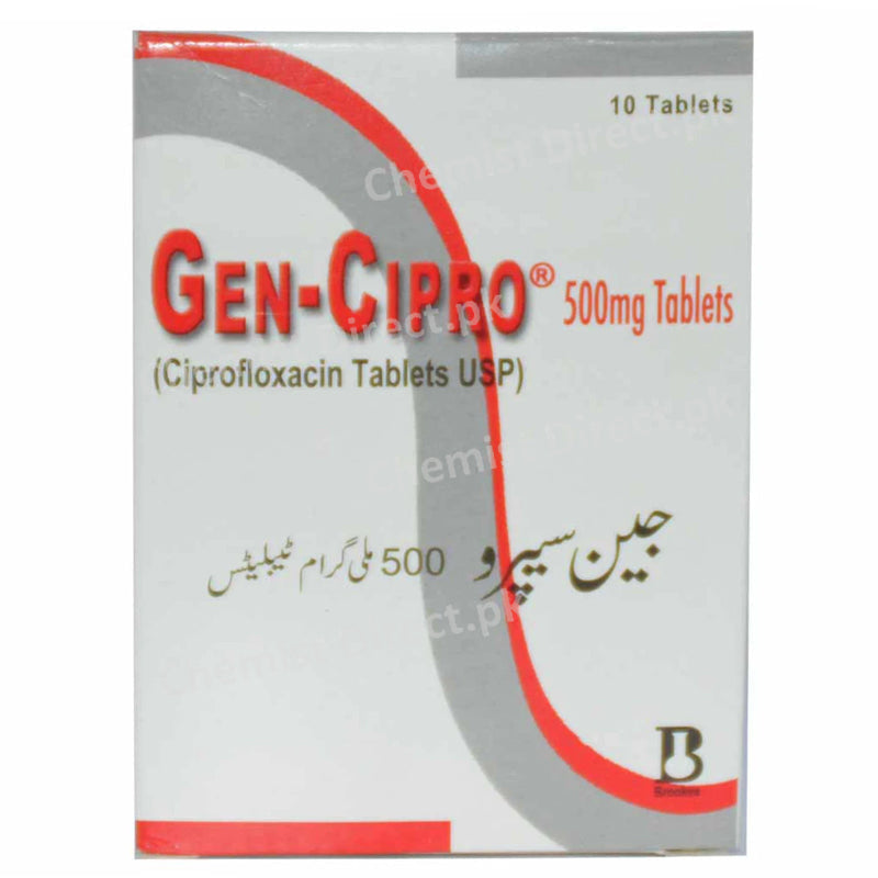 Gen Cipro 250 Mg