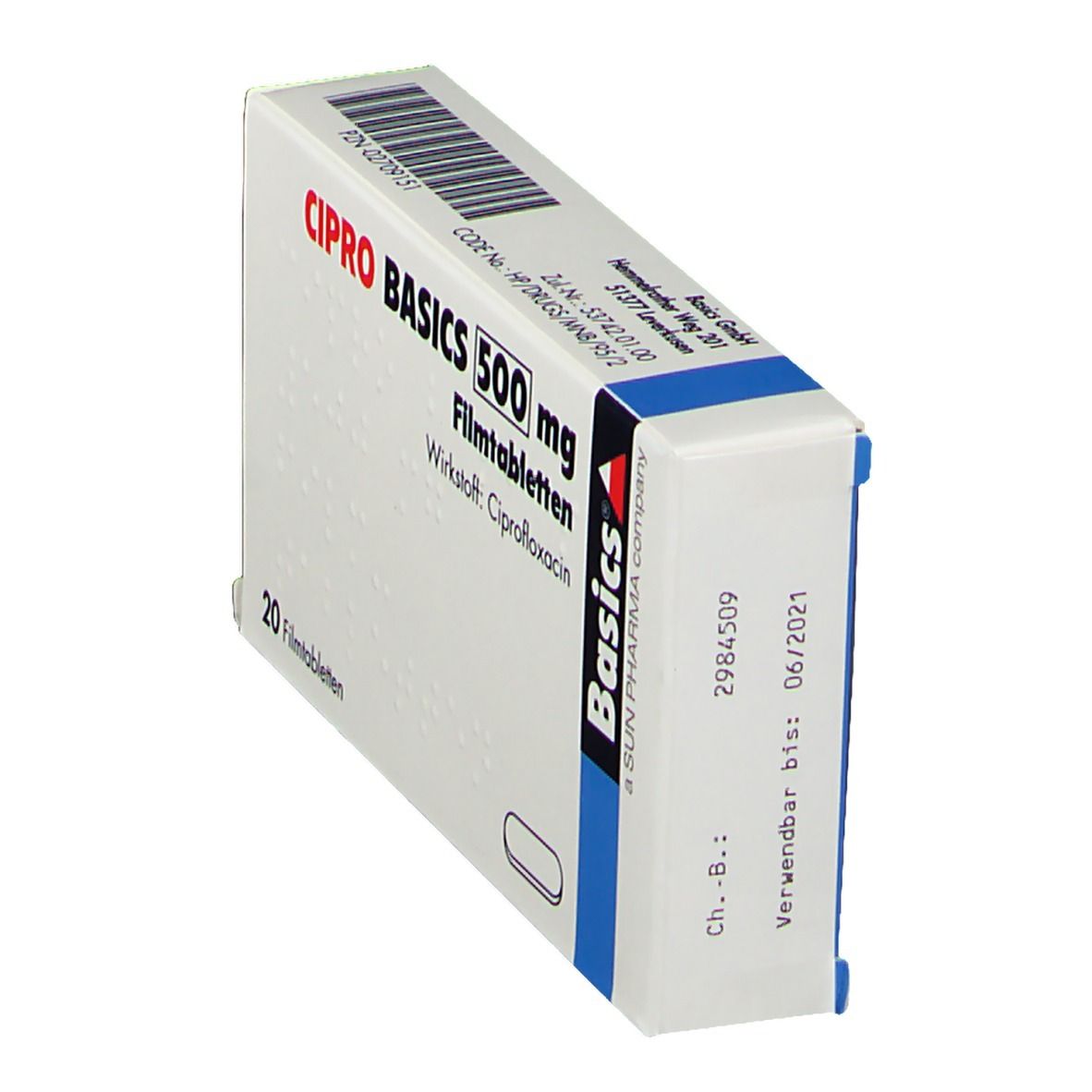 Ciprofloxacin Antibiotika Preis