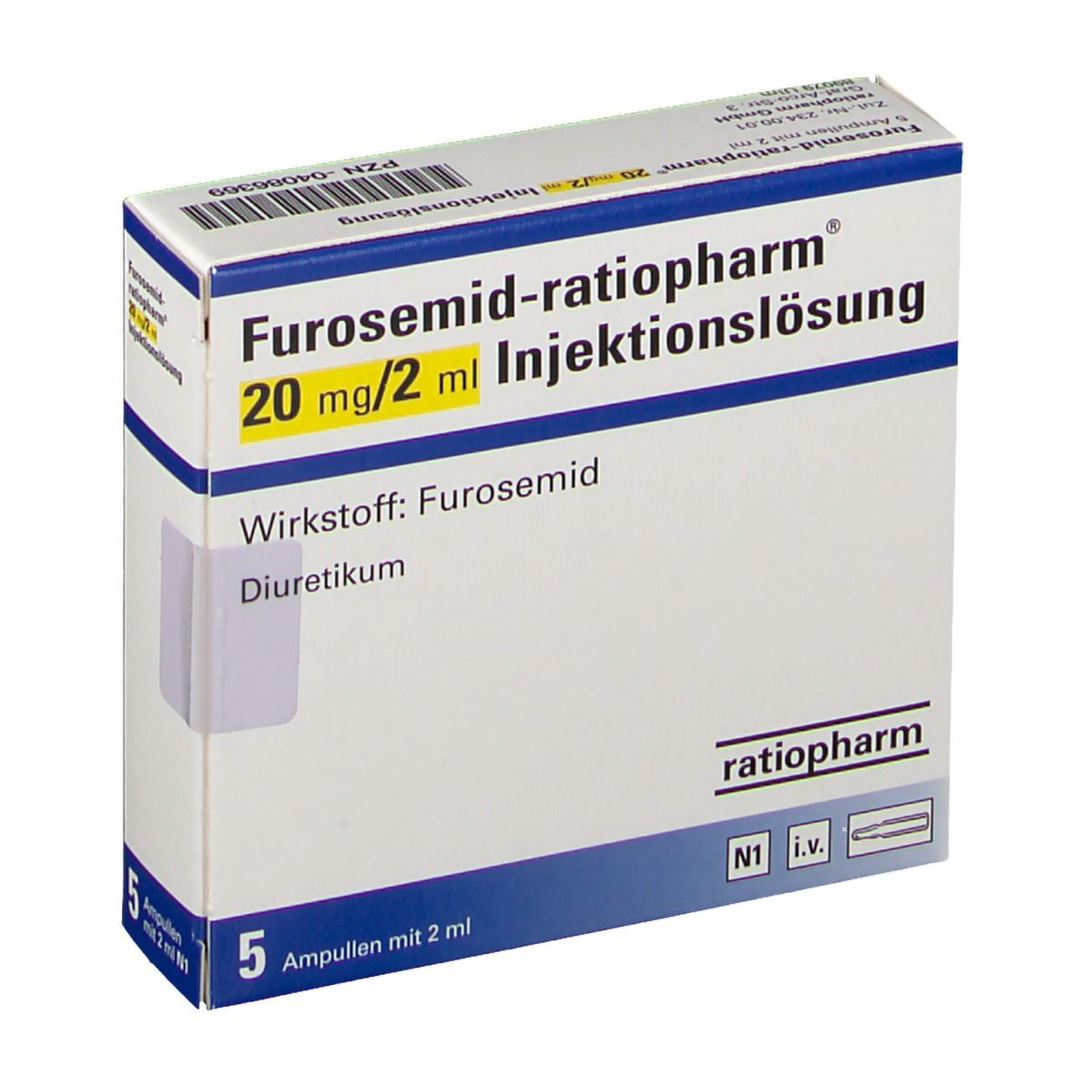 furosemid 40 mg iv preis