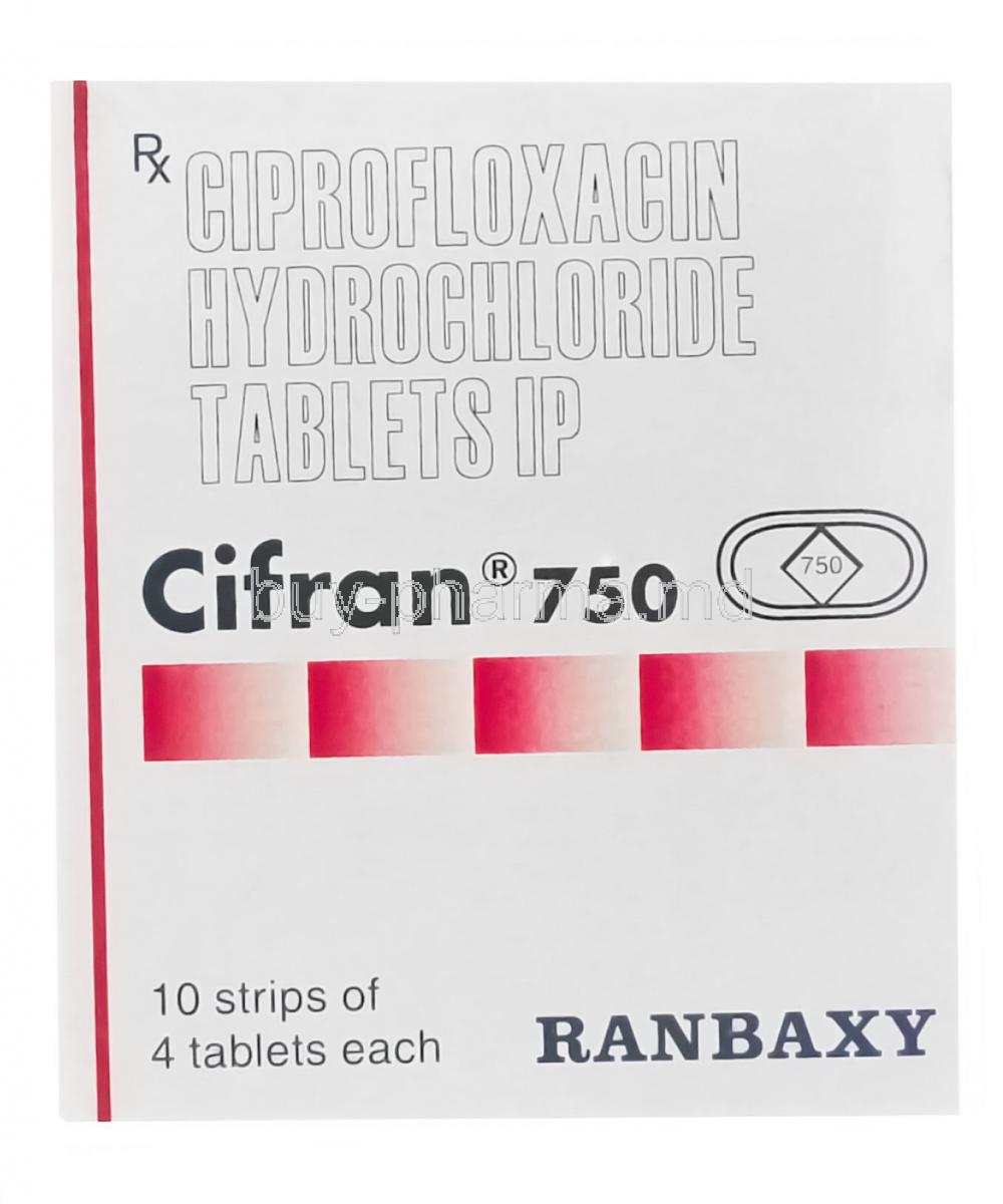 Cipro ciprofloxacin 750 mg