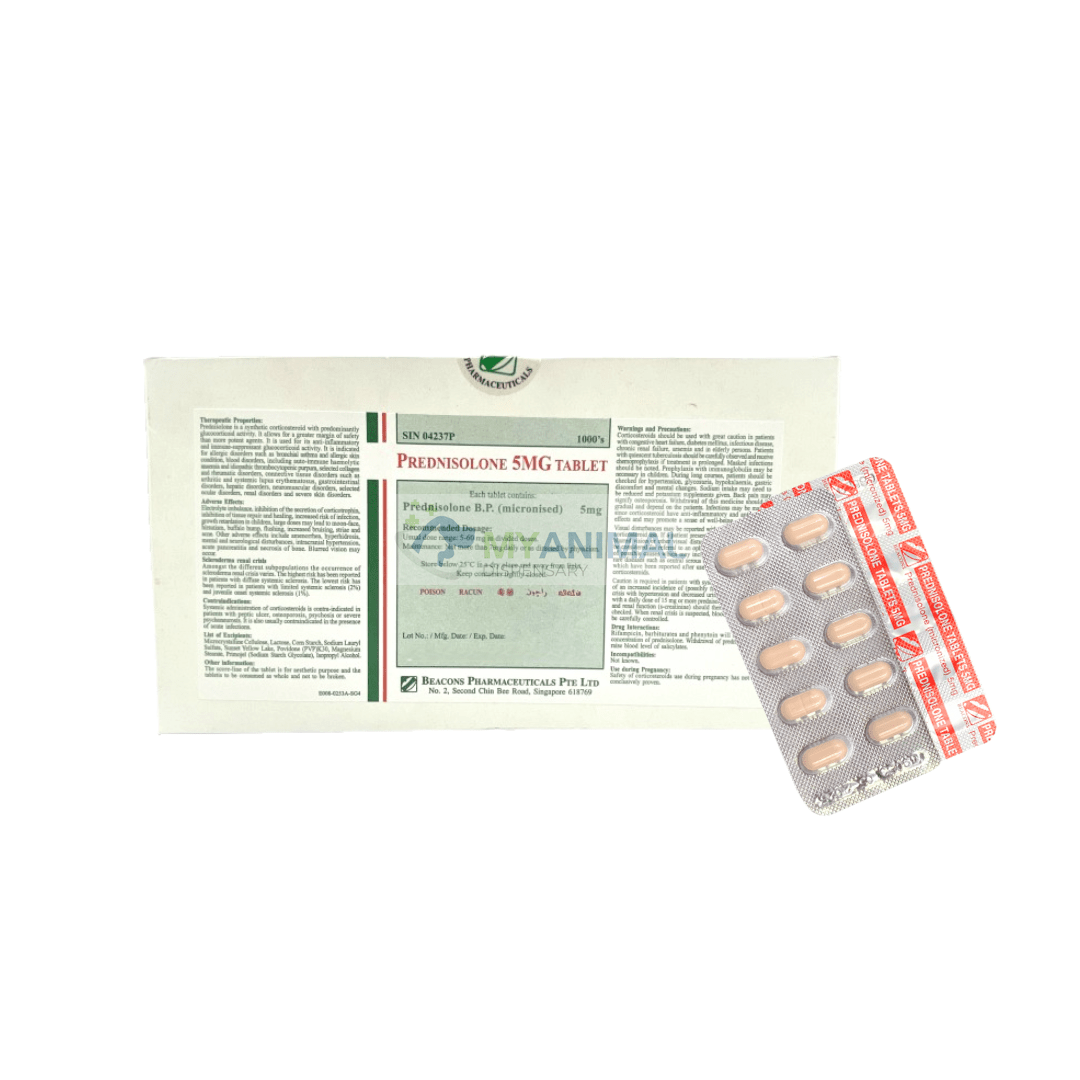 prednisolone 5mg
