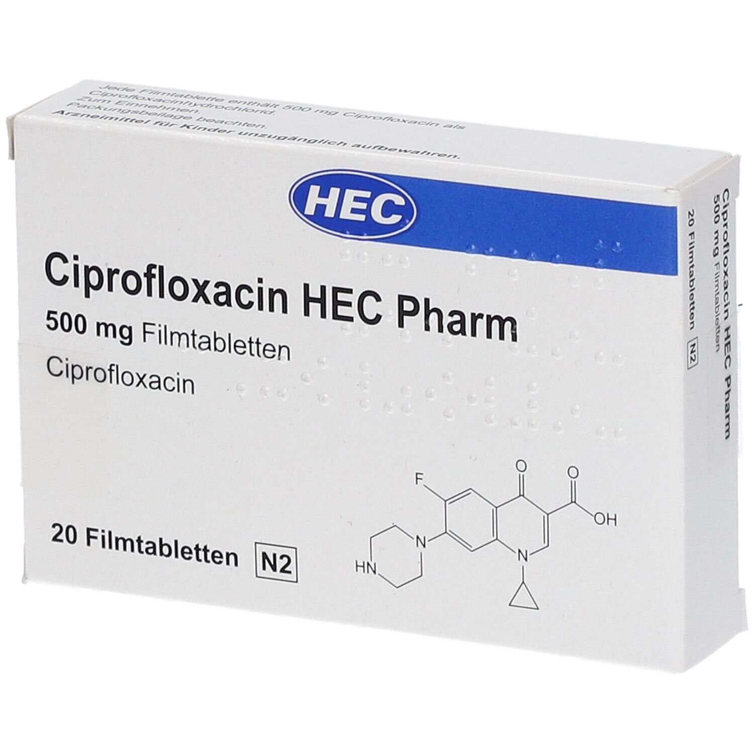 Ciprofloxacin helvepharm 500 mg