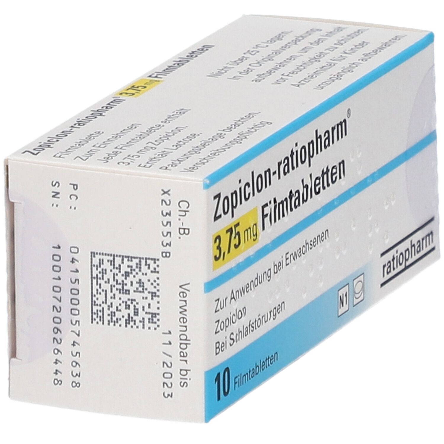 Zimovane 3.75mg
