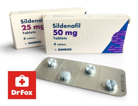 Sildenafil Sandoz Tabletten