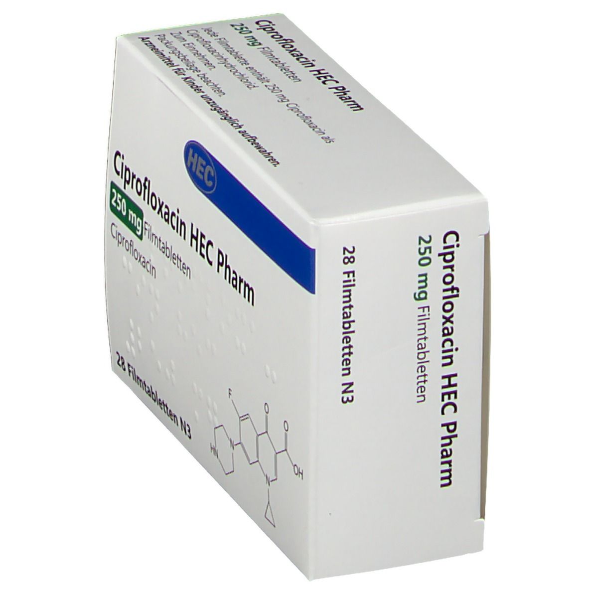 Ciprofloxacin hcl 250 mg