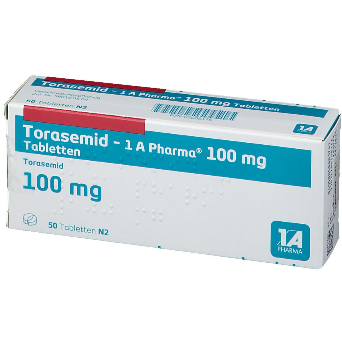 Torasemid 1a pharma 100mg tabletten