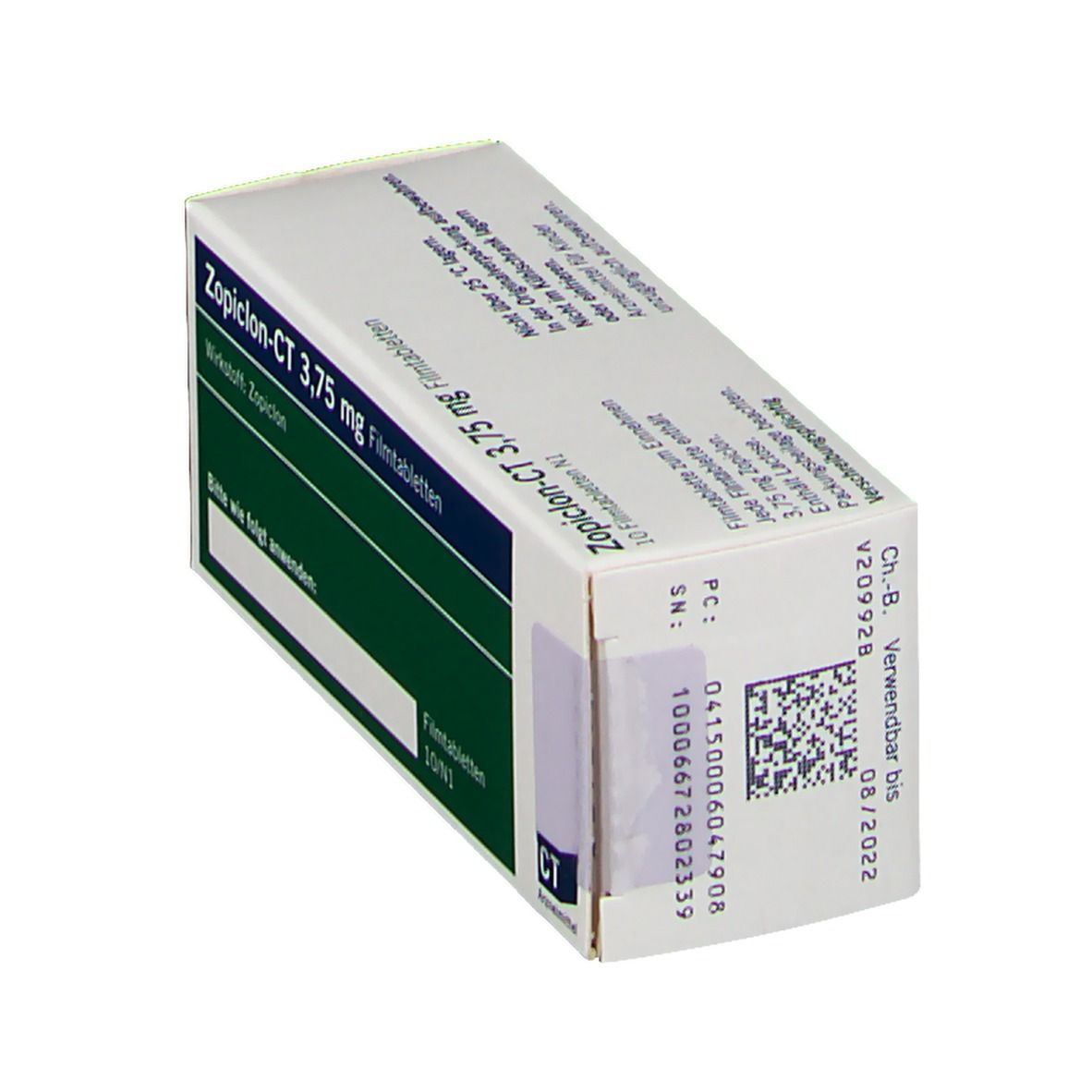 Zopiclon 3 75 Mg Rezeptfrei