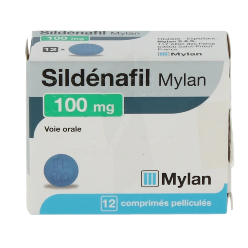 Sildenafil mylan 100 mg