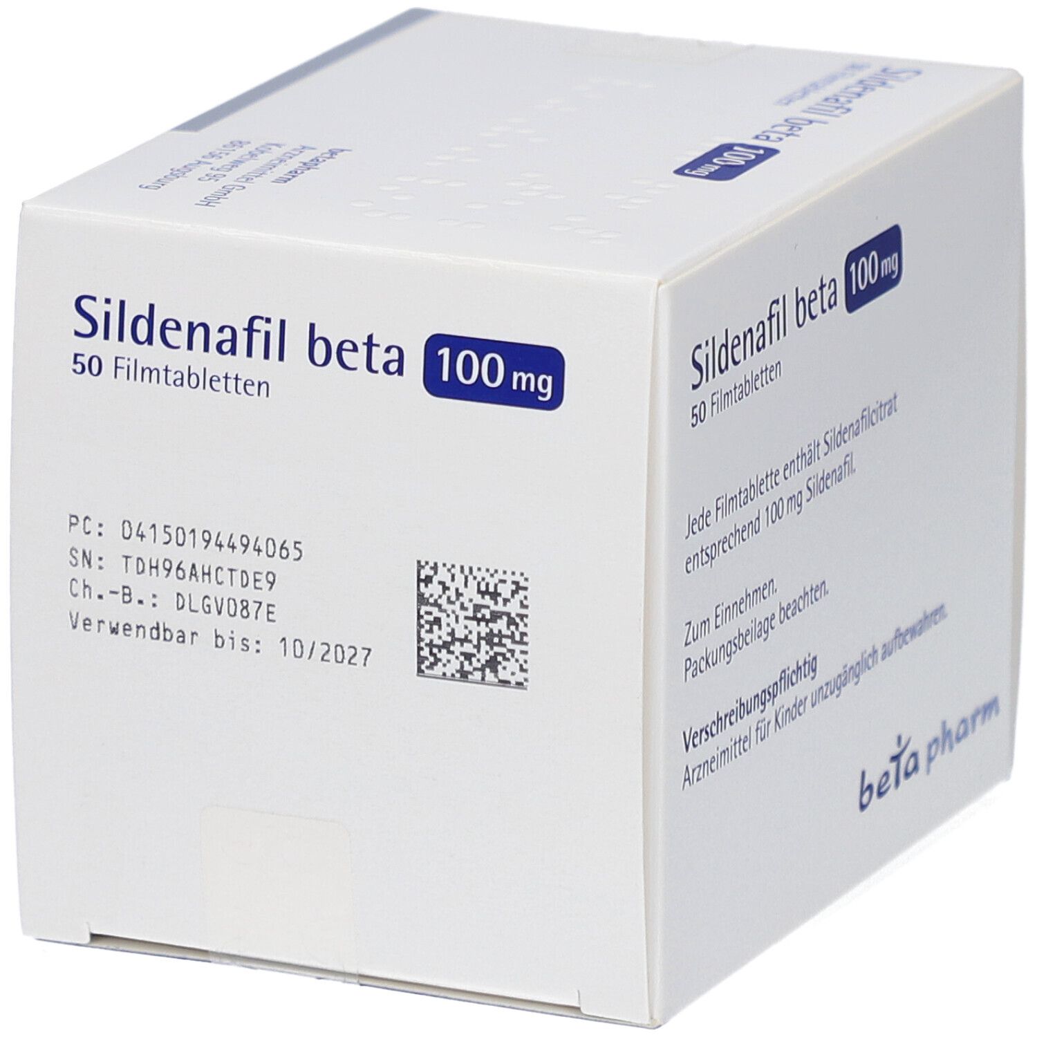 Sildenafil 50 100mg