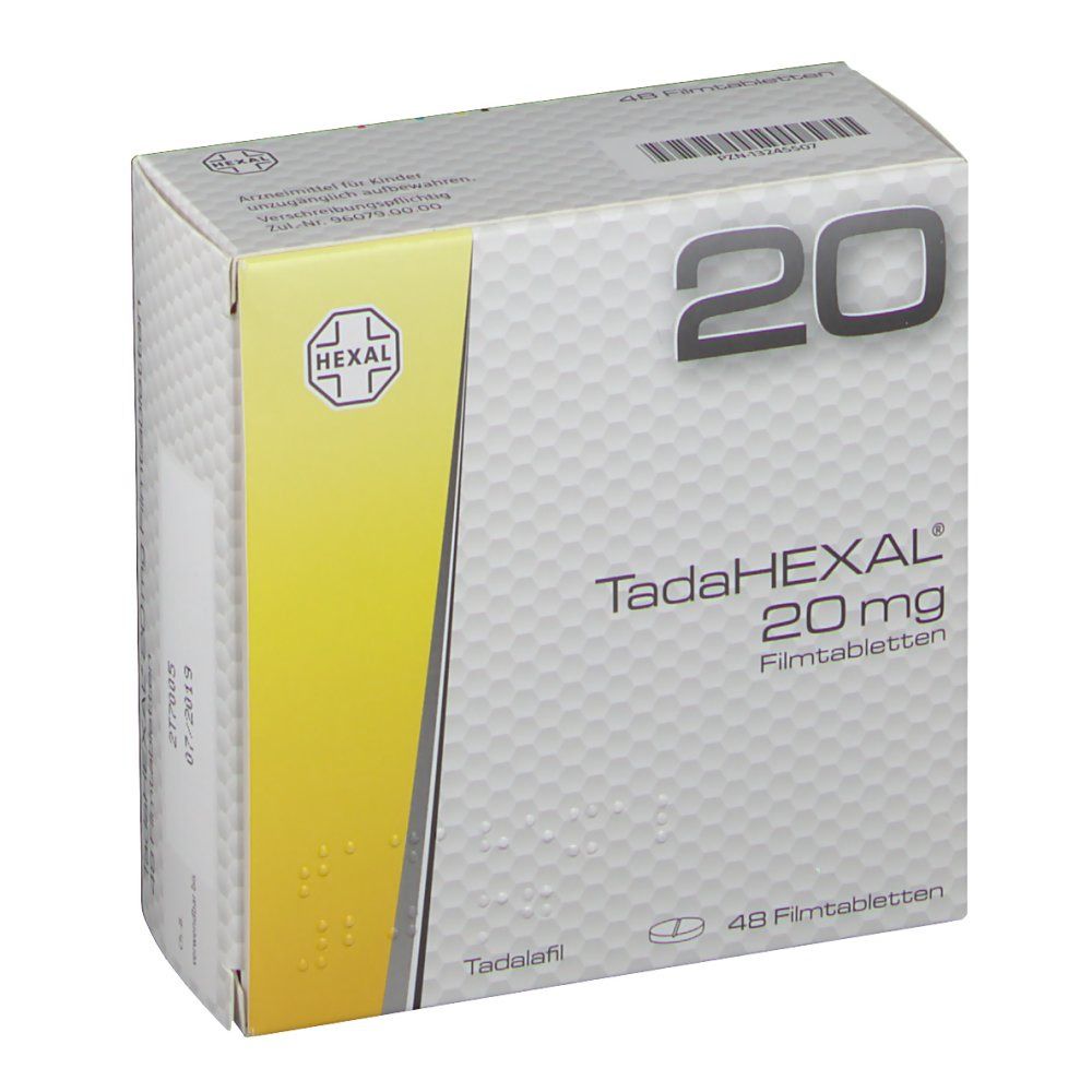 Tadalafil 20 mg hexal preis