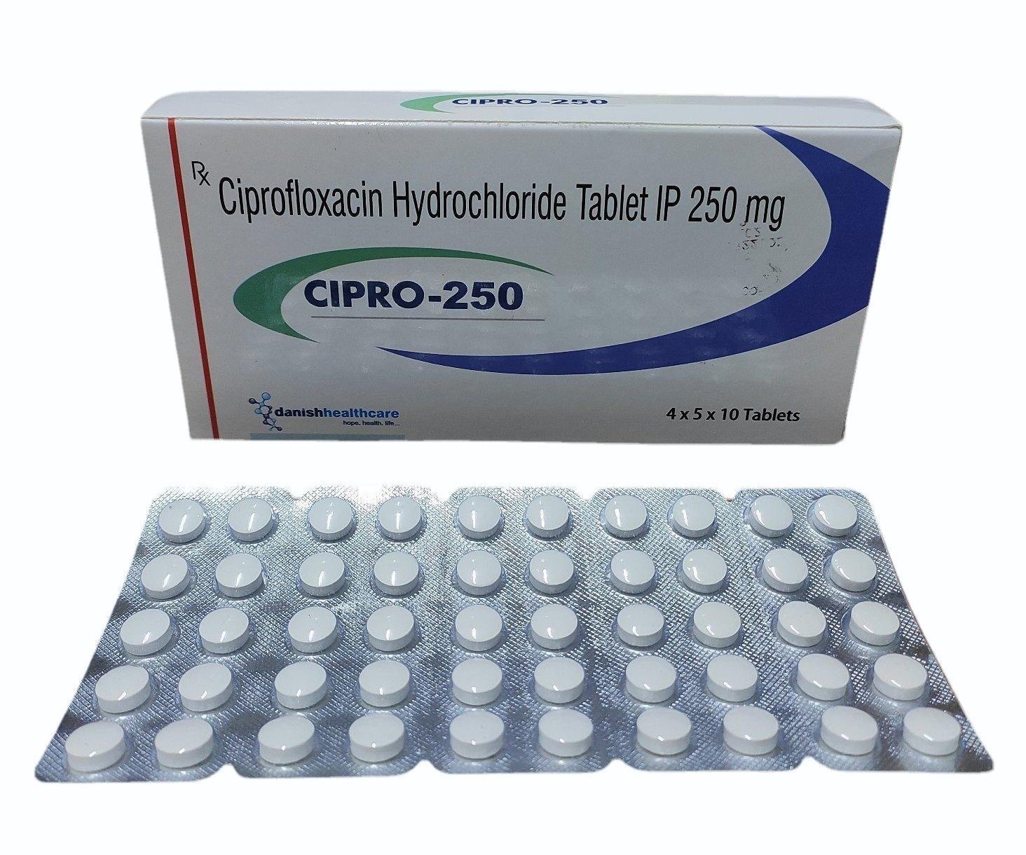 ciprofloxacin p piller