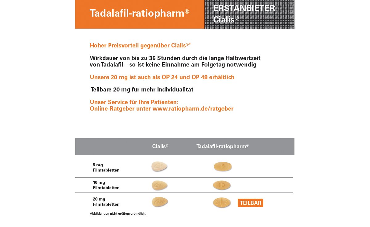 Kosten für tadacip