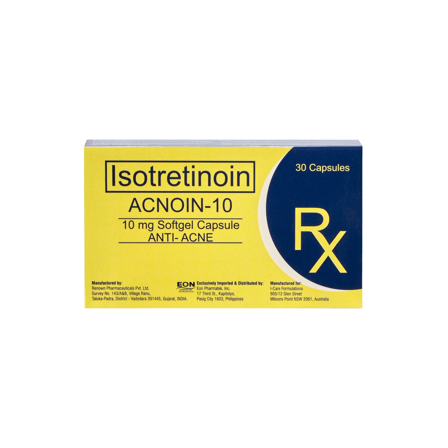 Aknenormin 10mg online
