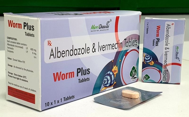 Albendazole 400 mg ivermectin 6 mg