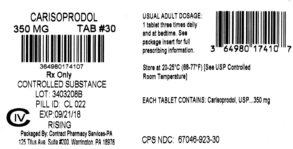 Carisoprodol 350mg