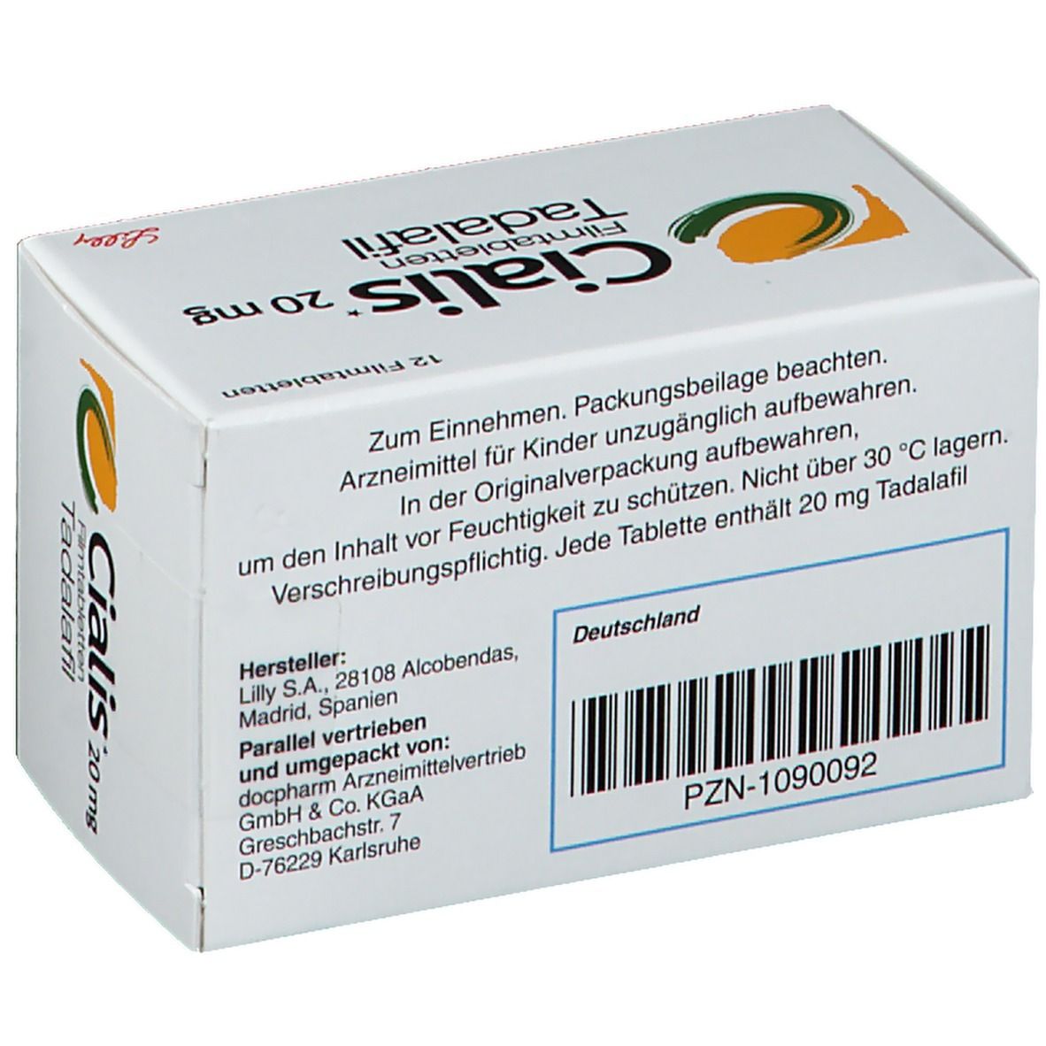 Cialis 20mg preis mit rezept