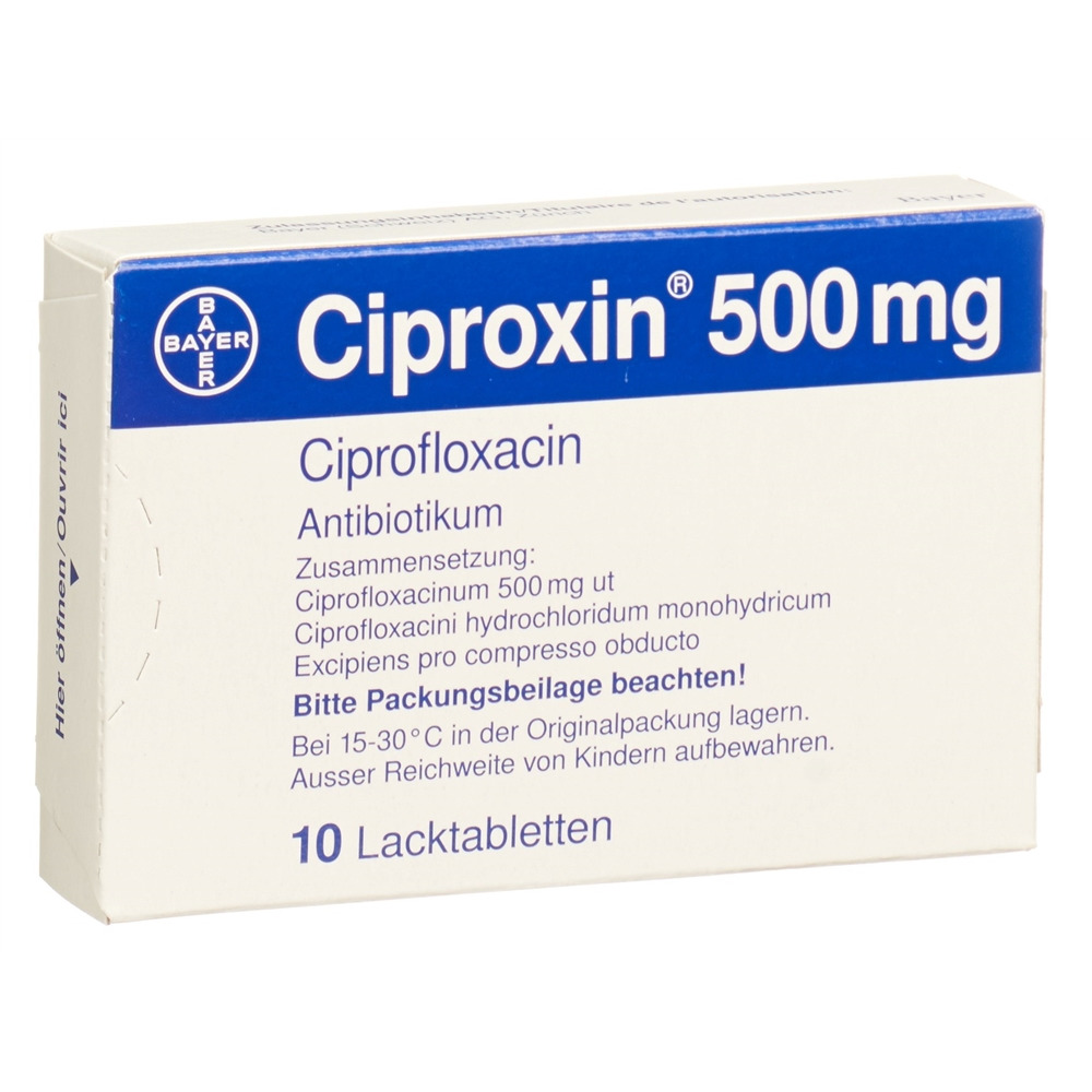 ciprofloxacin 500 pille