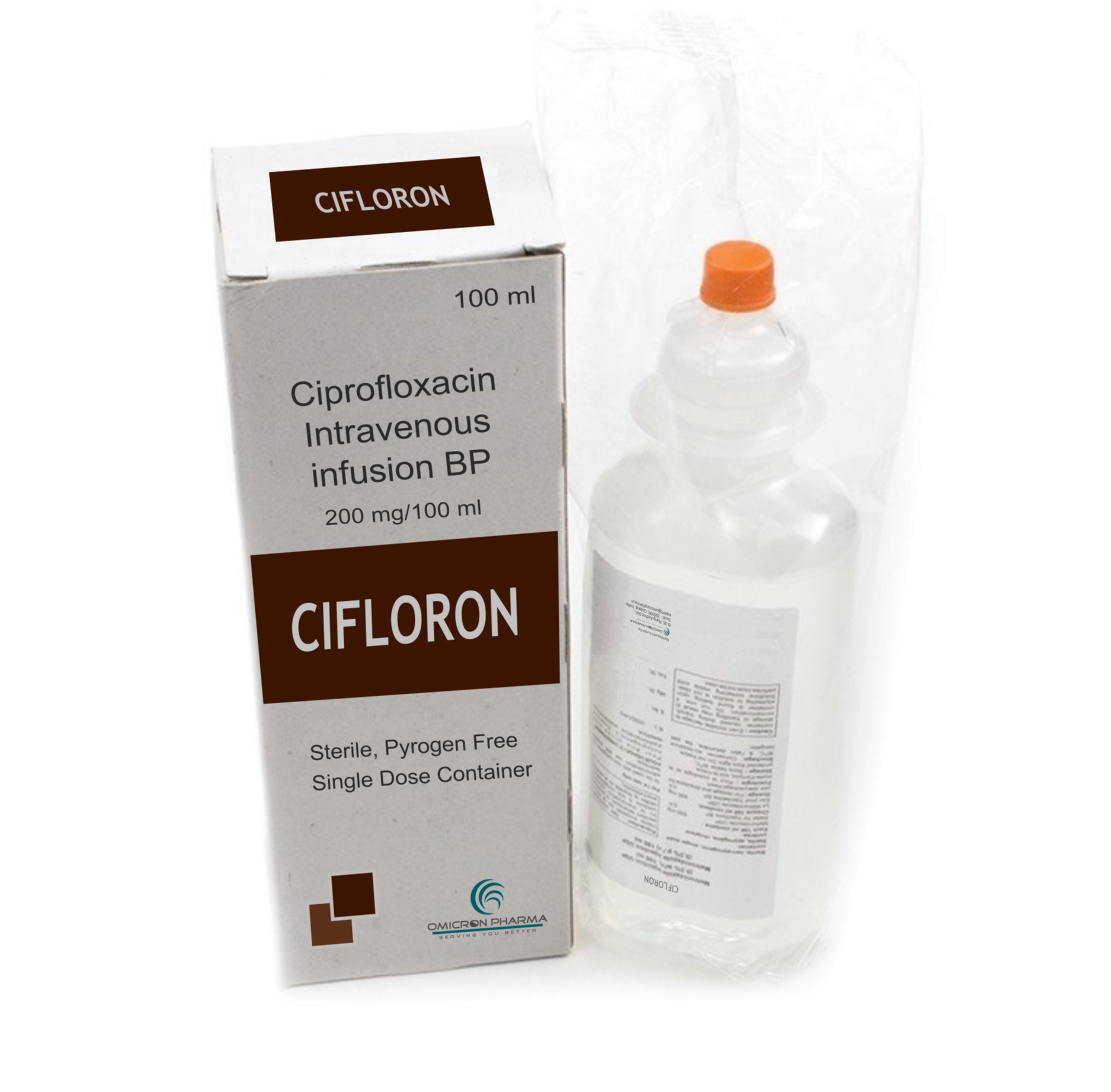 Ciprofloxacin 500mg/100ml