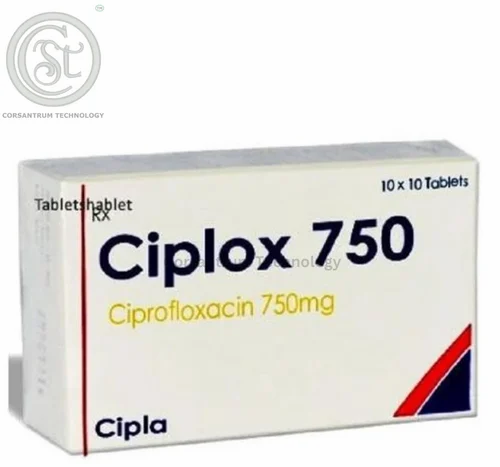 Ciprofloxacin sandoz 750 mg