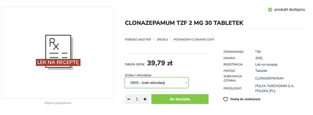Clonazepam kaufen deutschland