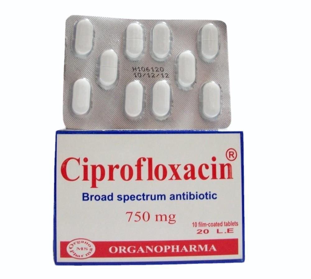 ciprofloxacin 750 mg cp