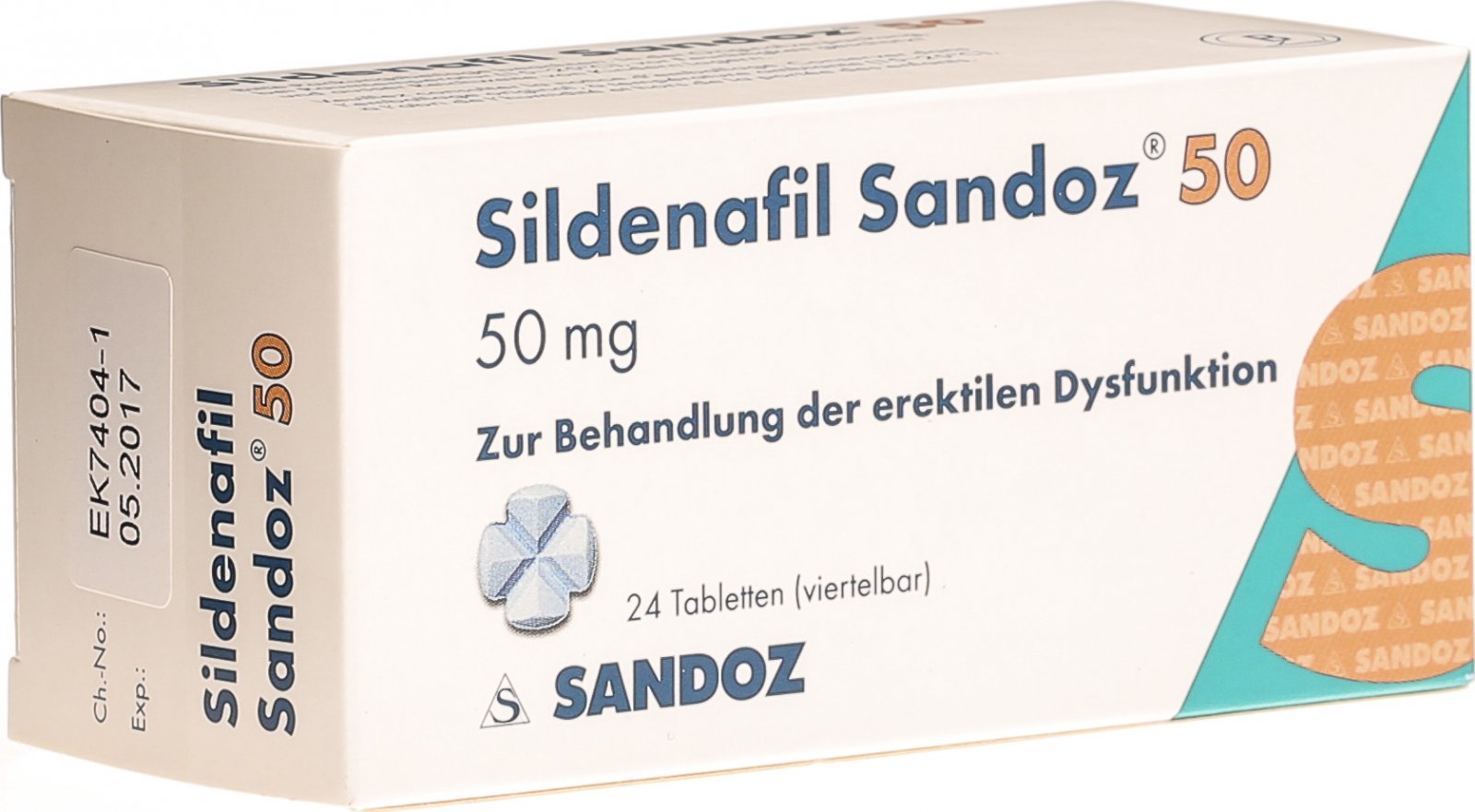 sildenafil 50 mg 4 tabletten