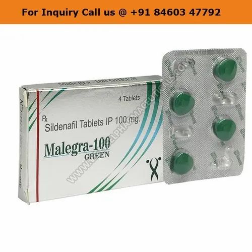 grøn viagra pille