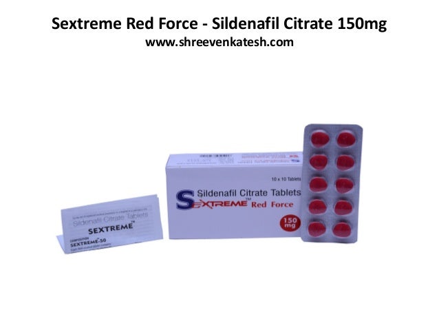 Sextreme power sildenafil citrate 120mg