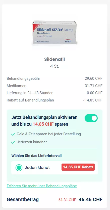 Sildenafil preis schweiz