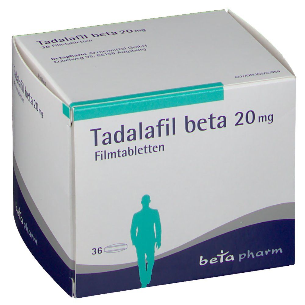 tadalafil 20 mg beta