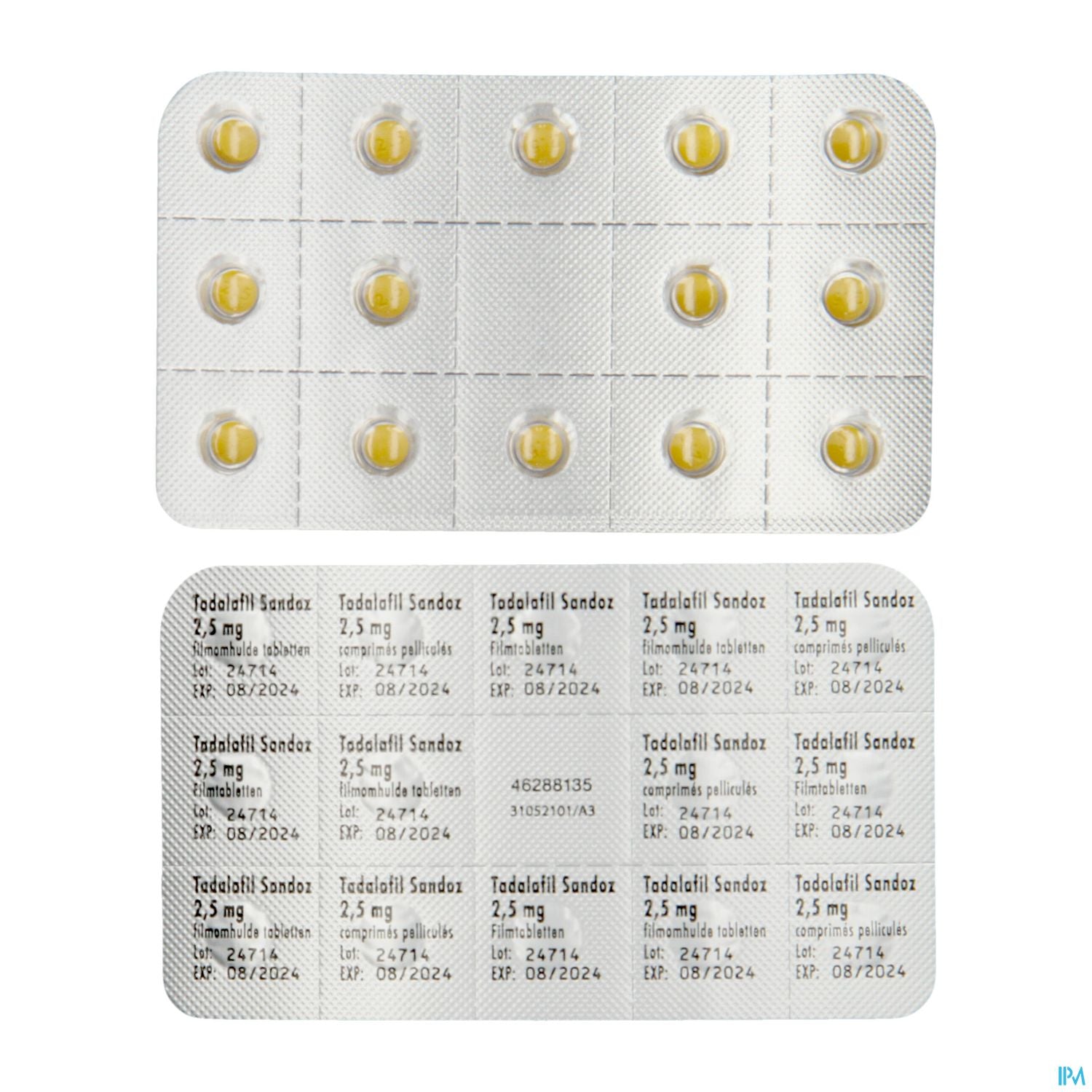 Tadalafil sandoz 5 mg 41.02 € 28 tablettia