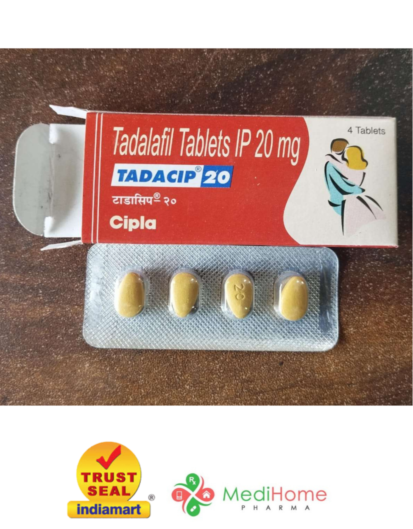 Tadalafil tadacip 20 mg