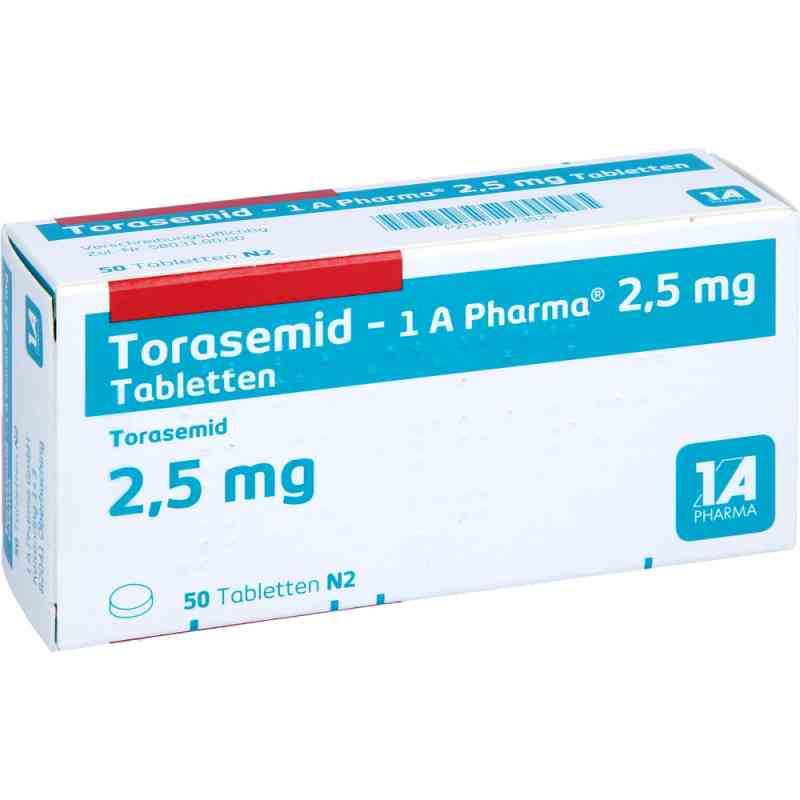 Torasemid 2 5 mg tabletten