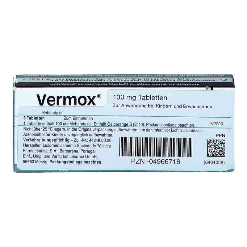 Vermox apotheke