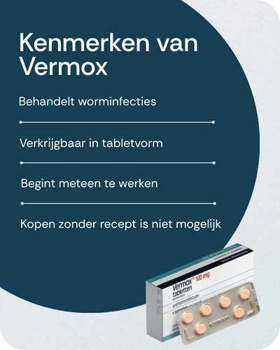 vermox tabletten hoe innemen