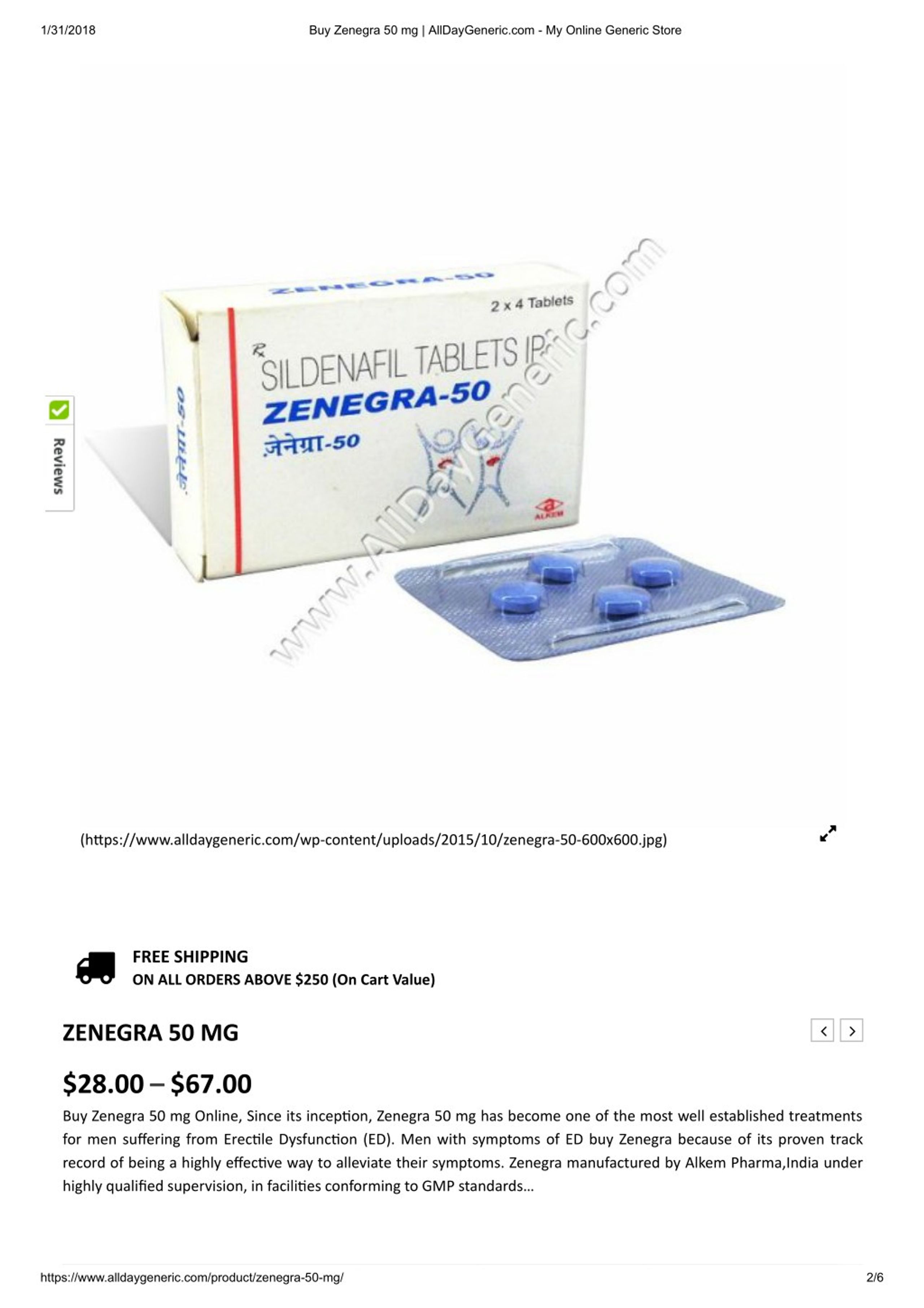 Zenegra online