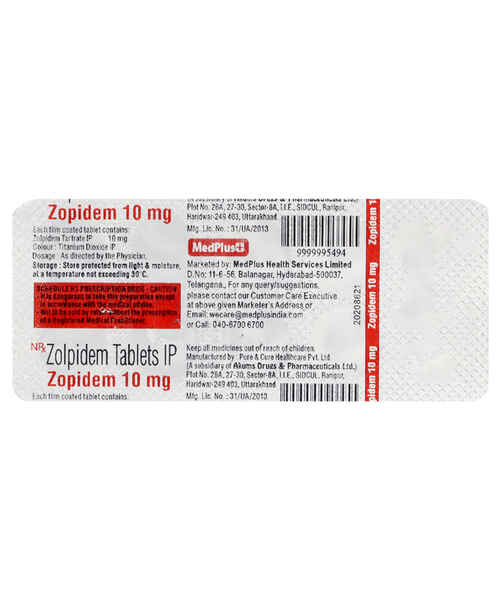 Zolpidem 10mg online